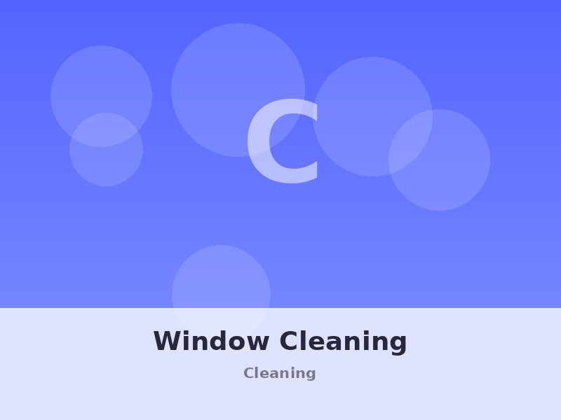 Window Cleaning